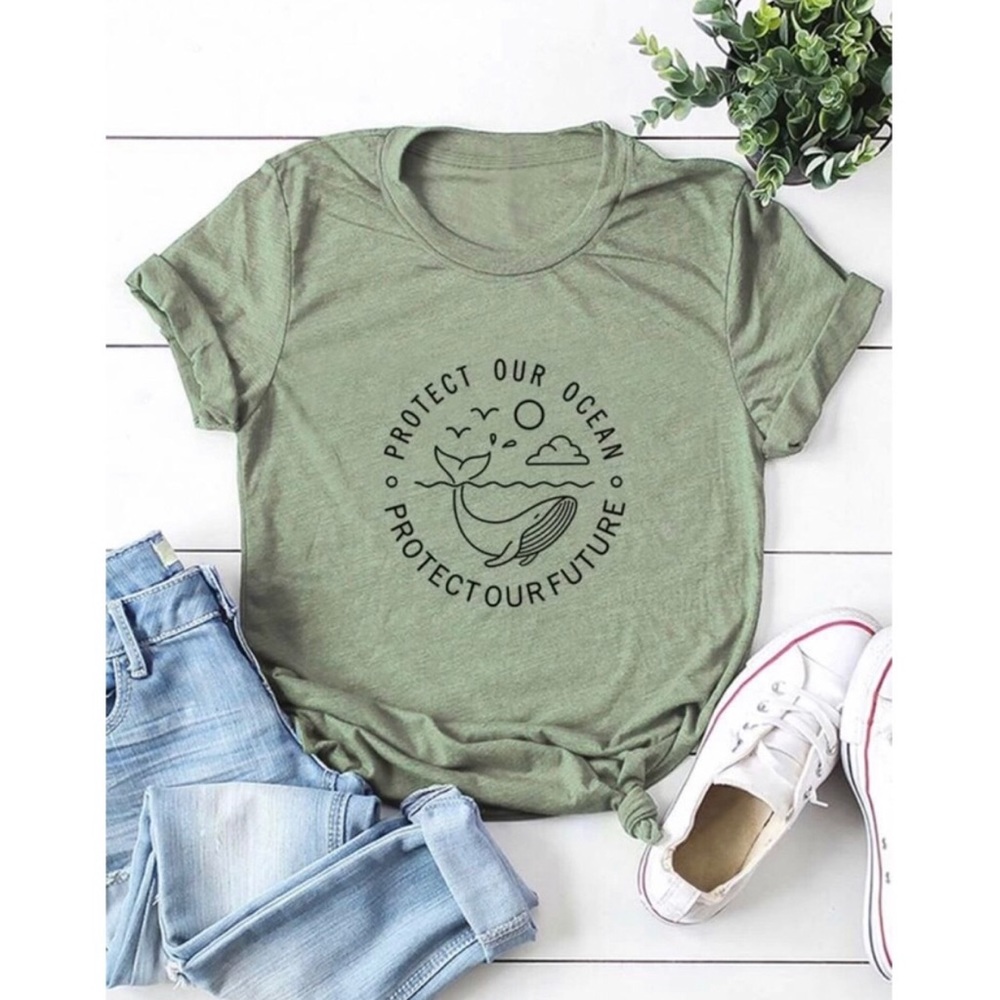 PLUS ocean whale graphic tee - Picture 6 of 6